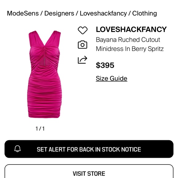 Bayana Mini Dress | Berry Spritz - Picture 4 of 8